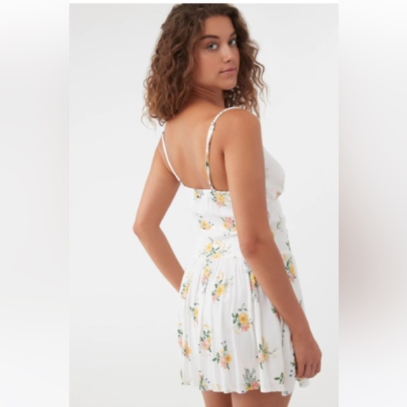 🔆O’Neill🔆 SLADE MINI DRESS CUTE Embroidered 70’s vacation girly - Picture 8 of 14